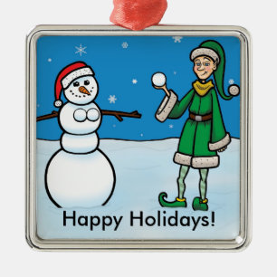 Naughty Elf #1 Ornament