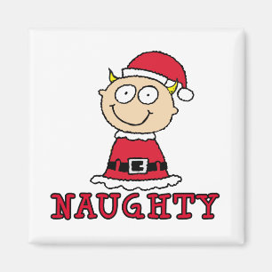 Naughty Elf Magnet Magneet