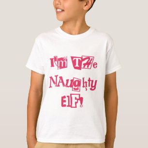 Naughty Elf T-shirts en cadeautjes