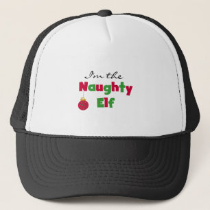 Naughty Elf T-shirts en cadeautjes Trucker Pet