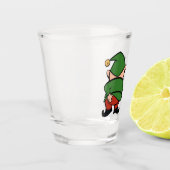 Naughty Elves Itch met Kerstmis Glass Shot Glas (Links)
