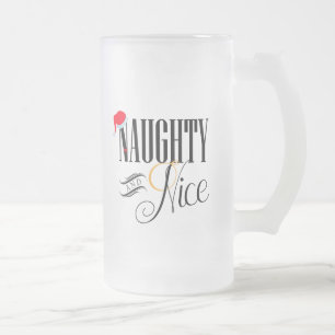 Naughty en Nice Holiday Matglas Bierpul