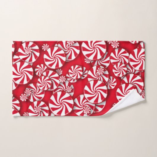 Naughty et Nice Noël    (Serviette à main)