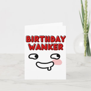 Naughty Funny Birthday Kaart