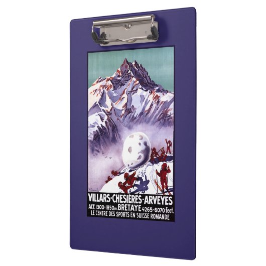 Naughty Gnomes Making Giant Snowball Poster Klembord (Links)