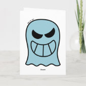 Naughty Halloween Ghost Kaart (Achterkant)