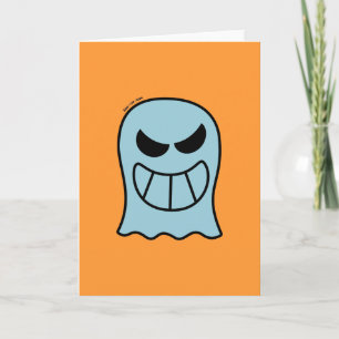 Naughty Halloween Ghost Kaart
