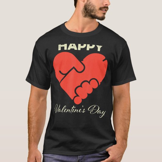 Naughty Happy Valentijn S Day for Single Mannen T-shirt (Voorkant)