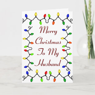 **NAUGHTY HUSBAND* LOOF OP CHRISTMAS FEESTDAGEN KAART