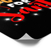 Naughty I Always Put Out For Santa Xmas Cookies T Poster (Hoek)