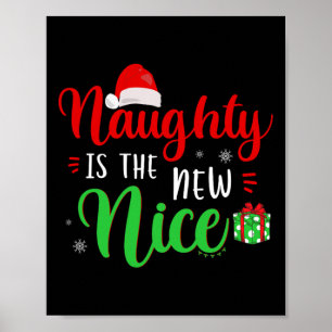 Naughty is de nieuwe mooie kleren van de grappige poster