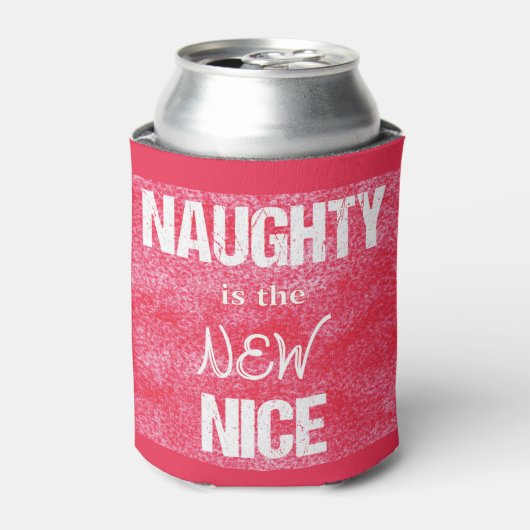 Naughty is het NIEUWE Nice Blikjeskoeler (Blikje Voorkant)