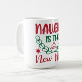 Naughty is het nieuwe Nice Koffiemok (Voorkant links)