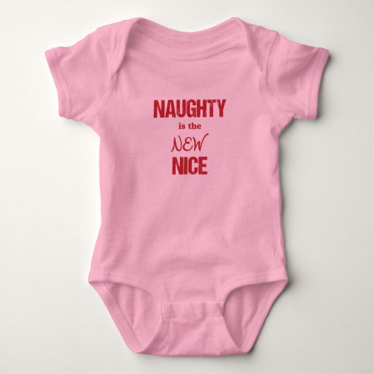 Naughty is het NIEUWE Nice Romper (Voorkant)