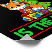 Naughty Is The New Nice Christmas Santa Xmas Premi Poster (Hoek)