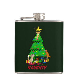 Naughty Katten Flask Heupfles