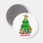 Naughty Katten Magnet Magneet (Voorkant / Achterkant)
