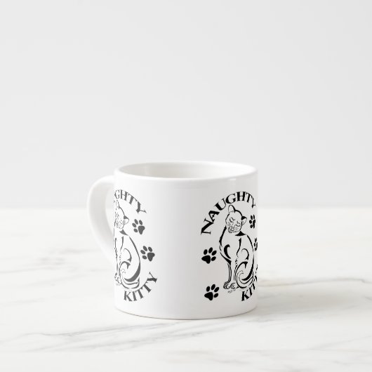 Naughty Kitty Espresso Mug (Devant gauche)