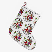 Naughty List Grote Kerstsok (Voorkant (Hangend))