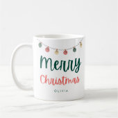 Naughty List Joyeux Noël Mug (Gauche)
