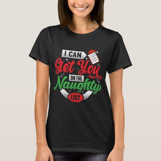 Naughty List T-shirt (Voorkant)