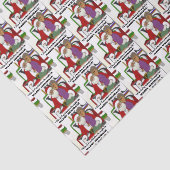 Naughty List Tissuepapier (Detail)