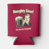 Naughty Liver: You Must Be Punished Blikjeskoeler (Voorkant)