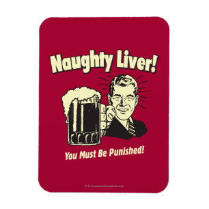 Naughty Liver: You Must Be Punished Magneet