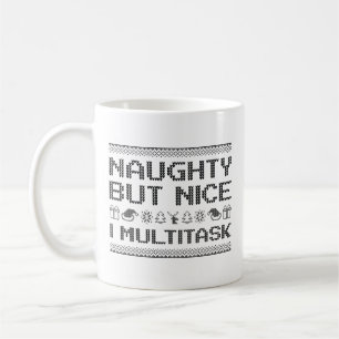Naughty, maar Nice I Multitask Koffiemok