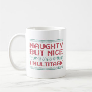 Naughty, maar Nice I Multitask Koffiemok