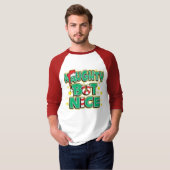 Naughty Maar Nice T-shirt (Voorkant volledig)
