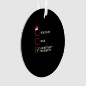 Naughty Nice Attempt Made Funny Christmas List (devant)