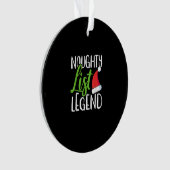 Naughty Nice Holiday List Funny Seasonal Humor (devant)