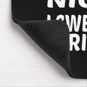 Naughty Nice Ik zweer dat ik heb geprobeerd grappi Muismat (Hoek)