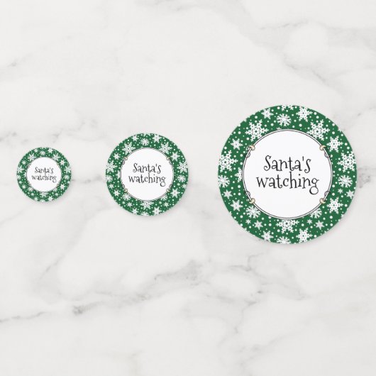 Naughty & Nice Old English Sheepdogs (grijs 1) Confetti (Achterkanten)