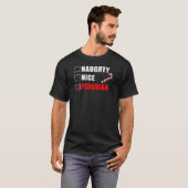 Naughty Nice Peruvien Design T-shirt (Devant entier)