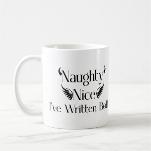 Naughty & Nice Schrijver Koffiemok