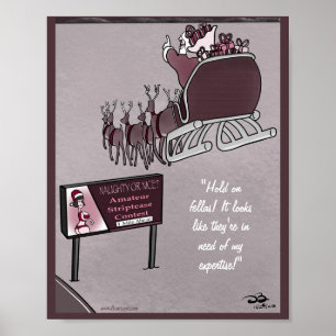 Naughty of Nice Holiday Poster