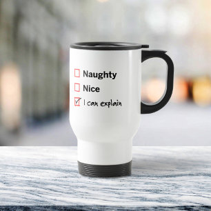 Naughty of Nice - Ik kan het uitleggen Reisbeker