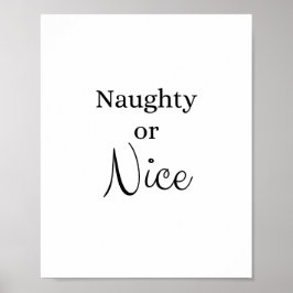 Naughty of Nice Poster