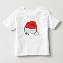 Naughty of Nice Toddler T-Shirt - White