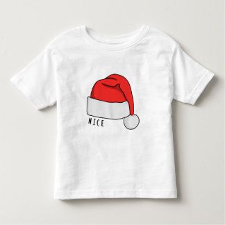 Naughty of Nice Toddler T-Shirt - White