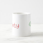Naughty ou Nice Christmas Mug (Centre)