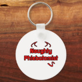 Naughty Phlebotomist Sleutelhanger (Voorkant)