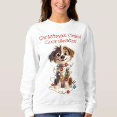 Naughty Puppy Christmas Chaos Coördinator Trui (Voorkant)