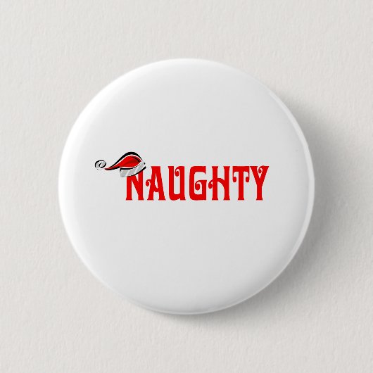 Naughty Ronde Button 5,7 Cm (Voorkant)