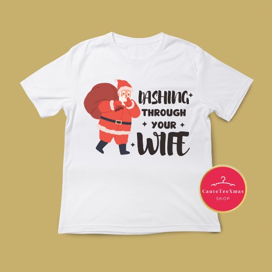 Naughty Santa Christmas Funny Quote Sweatshirt