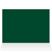 Naughty Santa Hat Pug Dog Kerstmis (Binnen Horizontaal (Boven))