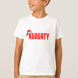 naughty santa t-shirt