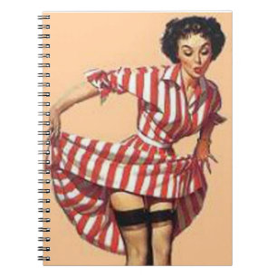  Naughty Snoep Striper Pin Up Notitieboek